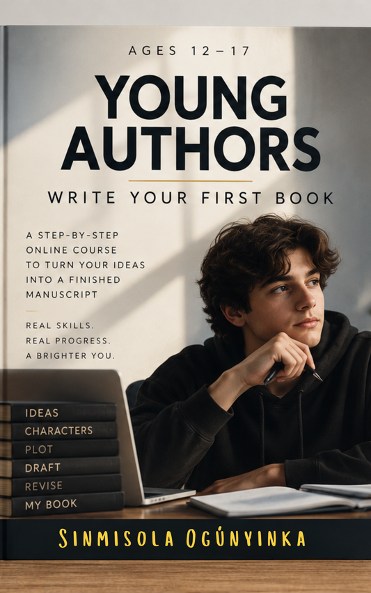 YOUNG AUTHORS: Write Your First Book Course